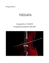 TOCCATA Orchestra sheet music cover